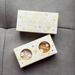 New NIB ColourPop Lawn Party Eyeshadow Duo Set Beloved Entranced